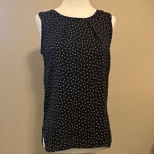 LOFT Black Sleeveless Topy Size XSP